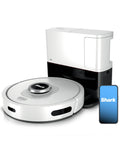 Matrix Clean Robot Vacuum With Serious Suction For Pet Hair On Carpets And Hard Floors Self Empty Base 60 Day Dust Capacity