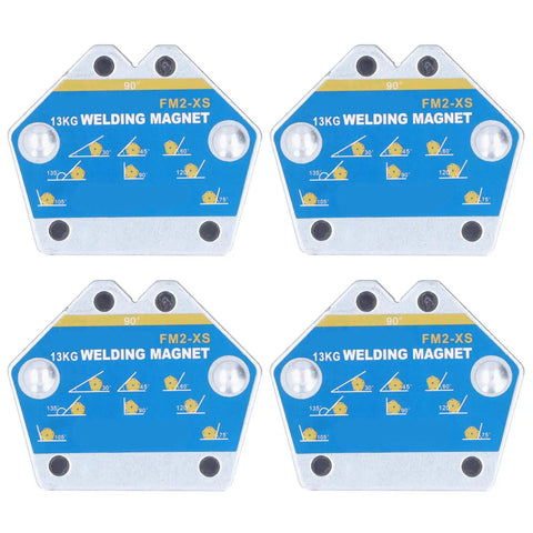 Top Tier 13KG Magnetic Welding Positioner Multi Angle Fixer For Steel Plates With Double Layer Galvanized Shell set of four ferrite magnets.
