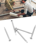 Non Slip Countersunk Screw Set 304 Stainless Steel Drill Screws for wood, metal, plastic, fine thread, 50mm length, M4