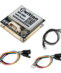 Quad GNSS GPS Module With Built-In QMC5883 Compass Active Antenna TTL Level Output Four-System GPS Beidou Galileo Glonass