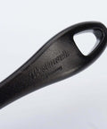 Westmark Garnetta crinkle cutter handle, black plastic with hanging hole, embossed Westmark Germany.
