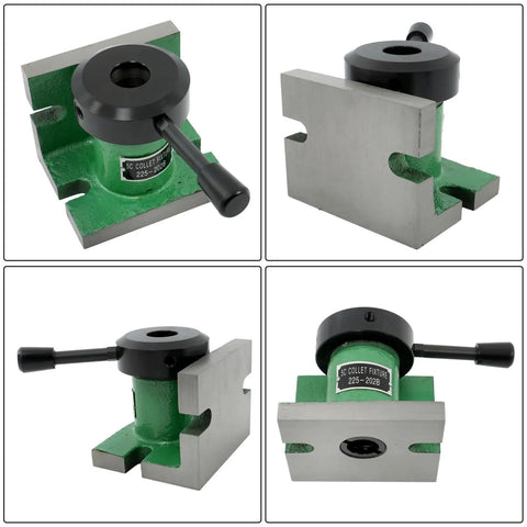 Dual Orientation 5C Collet Fixture Holder 225-202B for milling, grinding, drilling in horizontal setup