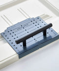 Cabinet Door And Drawer Hardware Installation Template Kit With 3 Inch, Three And Three Quarter Inch, And Five Inch Hole Centers