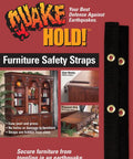 Top Tier Anti Tip Furniture Safety Straps Keep Your Cabinet And Entertainment Center Units Rock Solid Peel Press Adhesive Mount With Wall Screw Anchor Stops Dangerous Wobbling Cold on a product label.
