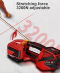 Hustle Ready Cordless Strapping Machine Auto Weld And Cut Handheld Bander with 3200N adjustable tension for tight seals.