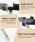 Pro Grade 4 Flute CNC Spoilboard Surfacing Router Bit With 1 Quarter Inch Shank And 2 Inch Cutting Diameter, anti-kickback.