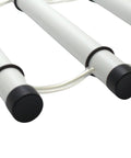 Heavy Duty PVC Scuba Tank Rack Organizer For Car And Home Holds Up To 3 Tanks 20 Inch Long By 2 Inch Diameter Prevents Rolling