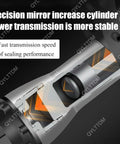 Kickass Cordless Hydraulic Tube Bender With Slick Die Set Fits One Quarter To Seven Eighths Inch Copper Piping, internal cylinder view.
