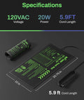 Seedling Heat Mat Six Pack 10 By 20.75 Inches Waterproof Plant Heating Pads For Seed Starting And Germination product details