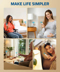 People using Remote Control Outlet With Magnetic Base 100 Ft RF Wireless Switch at home for lamps and appliances