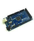 Arduino Mega 2560 R3 Compatible Board Kit with ATmega2560 and ATmega16U2 USB Interface in front view