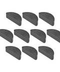 Ten Pack 15x4x6 Mm Woodruff Keys For Lawn Mower Spare Parts Must Have Durable Metal Crankshaft Locking Keys Compatible Set