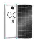 200W RV Solar Panel For Camping And Van Life 24V Monocrystalline N Type 16BB Cells High Efficiency Twenty Five Percent IP67 Waterproof.
