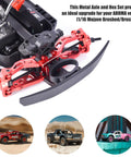 Beefy Heavy Duty RC Steel Drive Shaft Kit with red rear axle and hexes for ARRMA Mojave GROM Series Desert Trucks