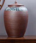 Level Up Your Pantry Setup With This Handmade Ceramic Food Storage Jar Featuring An Airtight Lid To Keep Flour Sugar Coffee Beans And Candy Fresh As New While Dropping Some Serious Cozy Vibe On Your Kitchen Counter.