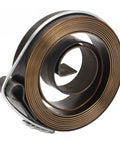 Drill Press Quill Return Spring Set, Chromed Steel Coil Springs For Drilling And Milling Machines, close-up detail view