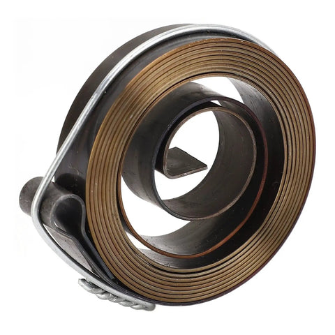 Drill Press Quill Return Spring Set, Chromed Steel Coil Springs For Drilling And Milling Machines, close-up detail view