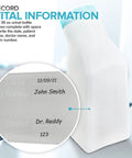 Portable Male Urinal Bottle 35 Oz With Screw On Lid On The Go Spill Proof Nighttime Urinal For Men Travel Urinal For Seniors Easy To Read Measurement Lines Reusable Durable HDPE Plastic showing writable space for vital information