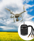 Beefy Brushless RC Motor 600KV High Power For Multicopters And Drones with Black Aluminum Shell and Precision Balanced Rotor