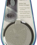 Sink Stopper And Strainer Traps Food Debris Flexible Fit For Most Kitchen Sinks Suctions To Wall For Easy Storage BPA Free