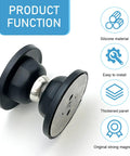 Magnetic RV Door Catch Kit With Adhesives Easy No Drill RV Door Holder For Motorhomes Campers And Trailers in silicone material