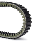 High Mileage V-Drive Transmission Motorcycle Belt Fit For Honda Forza 250 And NSS250, showing durable rubber with rugged teeth design.