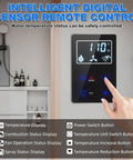 Heavy Duty 12V Propane Tankless Water Heater For Camper And Rv with intelligent digital sensor remote control interface.