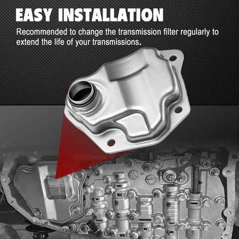 CVT Transmission Filter With Gasket And Oil Filter 31728-1XF02 for Nissan Rogue installation diagram