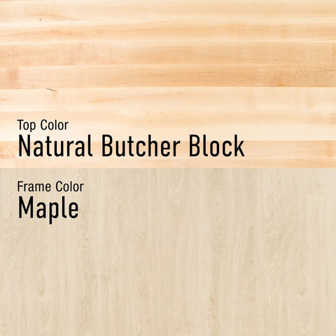 Heavy Duty Wooden Workbench With 12 Vertical Lockers And Four Premium Vise Stations Real Hardwood Top Garage Storage Setup Built Like A Tank For Serious Shop Grind Sessions natural butcher block top material and maple frame color