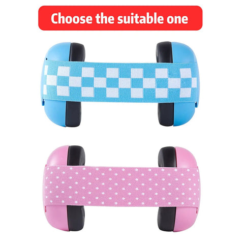 Kid Friendly Baby Hearing Protection Earmuffs Noise Eliminating Adjustable Elastic For Cozy Quiet Sleep And Safe Hearing Health
