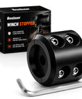 Rubber Winch Stopper for Cable for ATV UTV and Truck Protects Towing Hook and Synthetic Rope From Wear and Damage