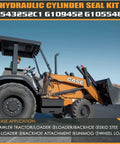 Case loader showcasing use of Hydraulic Cylinder Seal Kit 1.5 Inch Rod And 3 Inch Bore Heavy Duty Replacement for various models.