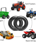 Heavy Duty 13x5.00-6 Inner Tube With TR87 Bent Metal Valve Stem Universal Fit For 13x5.00-6 Tires Graphic with Equipment Uses