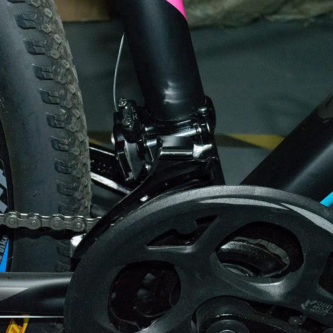 Front Derailleur Clamp On Three Speed For Mountain And Road Bikes With Top Or Bottom Routing Adjustable 31 8Mm To 34 9Mm Clamp