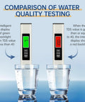 4-In-1 Digital TDS Meter With EC And Temperature Readout For Drinking Water, Aquariums, And RO-RODI Systems comparison test