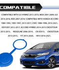 Windshield Washer Fluid Cap Replacement for Honda Civic CR-V Odyssey Accord Ridgeline ILX MDX RDX Water Tank Cover OEM 38513 SC4 672 No-Fuss Direct-Fit Cap Seals Fluid Reservoir and Keeps Dirt Out, Easy Install shown with compatible Honda vehicle