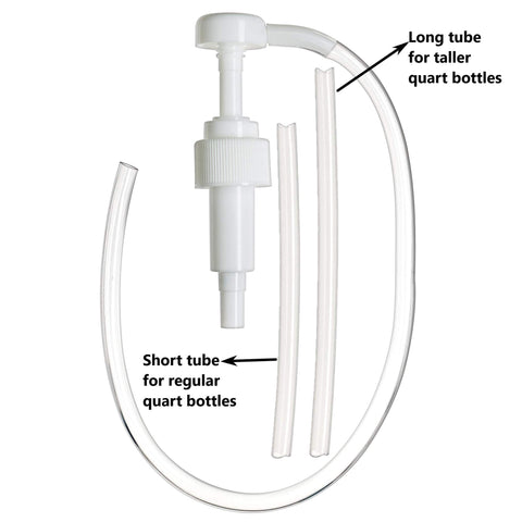 Quart Bottle Fluid Transfer Pump With Long And Short Suction Tubes For Gear Oil And Transmission And Differential Fluid 5cc Hand Pump