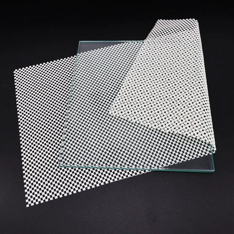 SCOTTCHEN glass sharpening plate with anti-slip mat for Scary Sharp system, 10-1/4in W x 11-13/16in L, 8mm thick