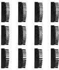 Side view of 12-Pack Replacement Wire Brush Heads For Welding Chipping Hammers, showing heavy duty high-carbon steel bristles.