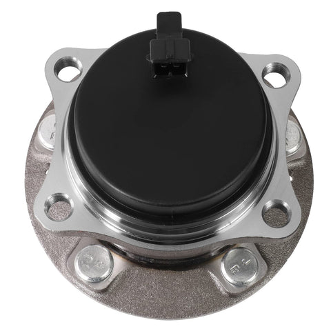 Rear Wheel Bearing Hub Assembly With Speed Sensor Replacement For Hyundai Santa Fe 2007-2020 Veracruz 2007-2012 And Kia Sorento 2011-2015 Plus Santa Fe XL 2019 OE Quality Steel, top view