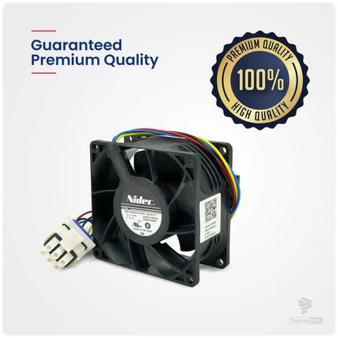 DIY Friendly Evaporator Fan Motor Replacement for GE Refrigerator WR60X26866 and Compatible WR02X13733 product image