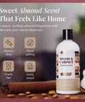 No Sweat Wood Cleaner And Polish For Cabinet And Table Restorer Nails That Glossy Finish By Cutting Through Heavy Grease Fast Safe For Hardwood Antiques Vinyl And Laminates Two Piece Set in a cozy setting with almond nuts.
