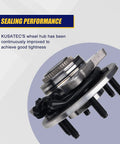 Beefed Up Front Wheel Bearing And Hub Assembly 515079 For Ford F-150 4x4 2005-2008 And Lincoln Mark LT 2006-2008 6 Lug With ABS