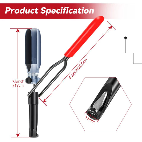 Integrated 12mm Valve Adjustment Wrench With Jam Nut Slot For Dead On Clearances And No Sweat Engine Tune Ups That Works Sweet For Any Motorcycle Or Car Repair