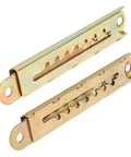 Adjustable Headrest Lifting Hinge Kit For Sofas And Beds Corrosion Resistant Iron 2 Pack 7 Speed Straight Rod Mechanism