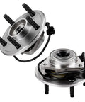 Heavy Duty Front Wheel Hub Bearing 2 Pack 5 Lug For Dodge Ram 1500 2002 2003 2004 2005 With ABS Direct Fit Premium OE Style Replacement