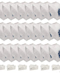24 Pack GN Vacuum Bags For Miele Canister Vacuums, Compatible With Classic C1 C2 C3 And S Series, Works With S8000 To S8999, plus filters