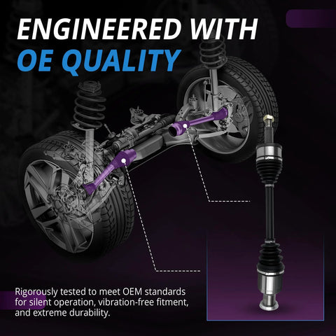 Front Wheel Bearing And CV Axle Front Replacement For Dodge Magnum Charger Challenger And Chrysler 300 AWD Models Compatible With 2005 2006 2007 2008 2009 2010 2011 2012 2013 2014 2015 2016 2017 2018 2019 2020 Durable OEM Grade Auto Parts Kit diagram