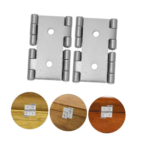 4 Pack Heavy Duty Iron Double Swing Door Butt Hinges With Spring Loaded Design For Screen Doors And Wood Panels Built Tough As Nails For Busy Homes No Sweat Mounting With Smooth Zero Squeak Swinging Action Workhorse Grade Everyday Hardware