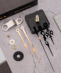 Two Pack Quartz Clock Movement Kit With Hands For DIY Wall Clocks Replacement Mechanism 31mm Shaft One And One Fifth Inch